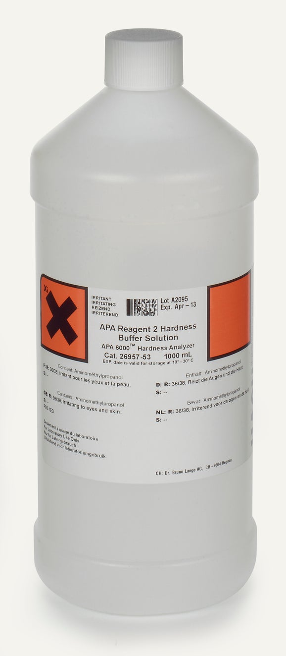 APA6000 Hardness Reagent 2, Buffer Solution, 1 L