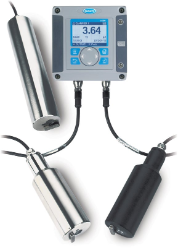 Solitax ts-line sc Turbidity and Suspended Solids Immersion Probe with Wiper, including a SC200 Controller, Stainless Steel