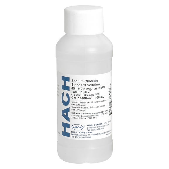 Conductivity Standard Solution, 180 µS/cm, NaCl, 100 mL