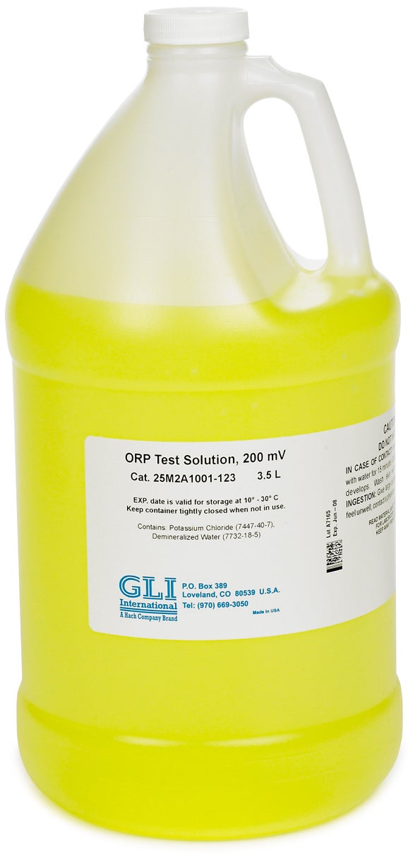 ORP buffer solution, 200 mV, 3.5 L