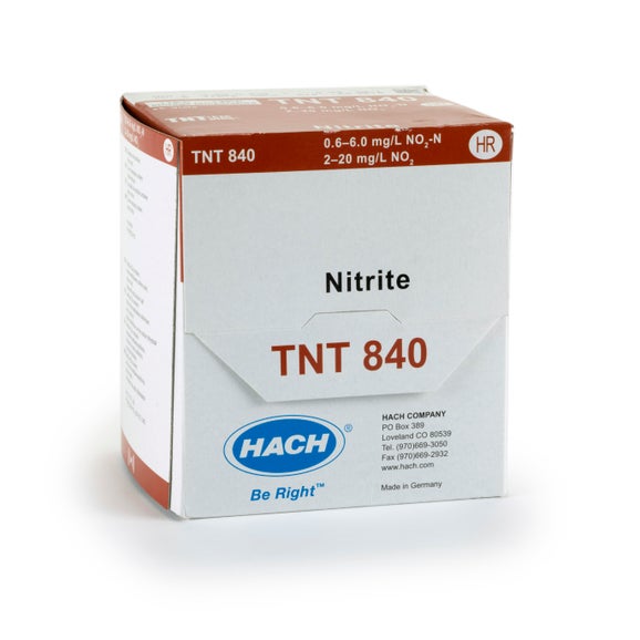 Nitrite TNTplus Vial Test, HR (0.6-6.0 mg/L NO₂-N), 25 Tests