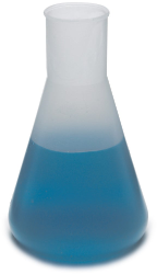 Flask, Erlenmeyer, Polypropylene, 250 mL