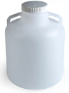 Bottle, 2.5 Gallon/10L, Polyethylene With Cap