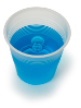 Sample Container Cup, Plastic Disposable, 150mL, pk/2500
