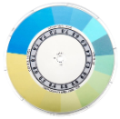 pH, Bromthymol Blue, Color Disc, 5.4-8.4