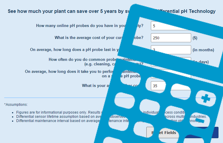 Differential pH Technology Calculator